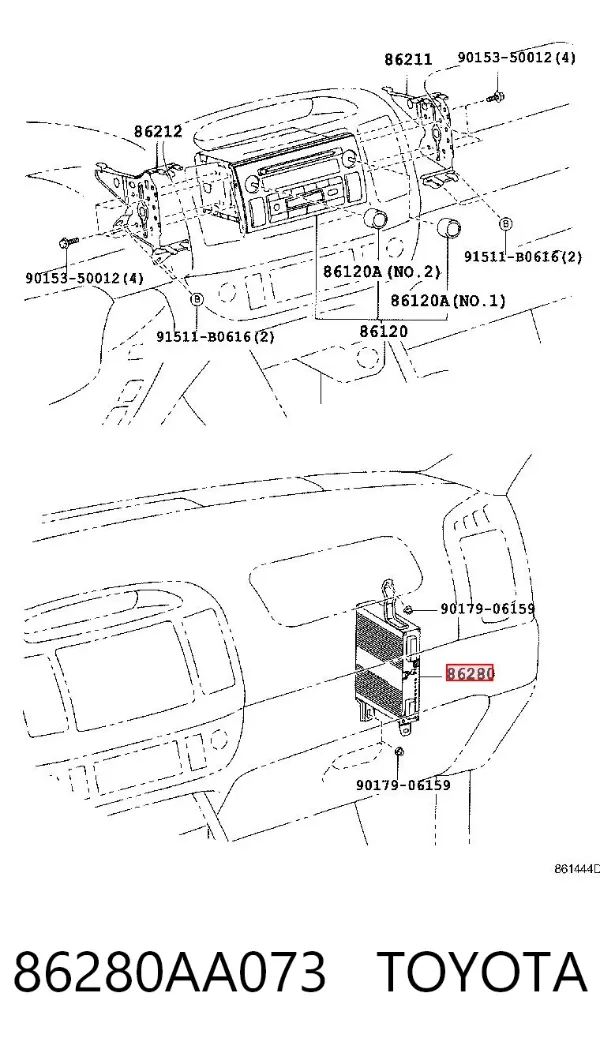  86280AA073 Toyota