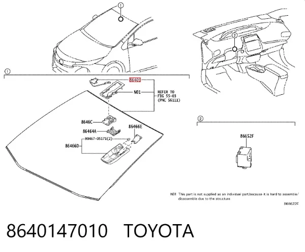  8640147010 Toyota