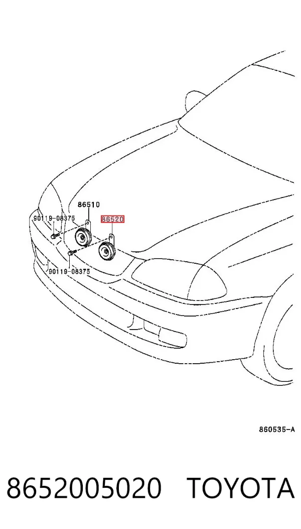  8652005020 Toyota