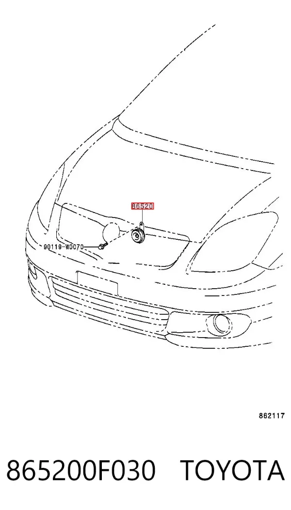  865200F030 Toyota