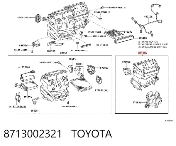  8713002321 Toyota