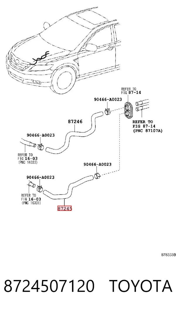  8724507120 Toyota