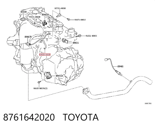 8761642020 Toyota