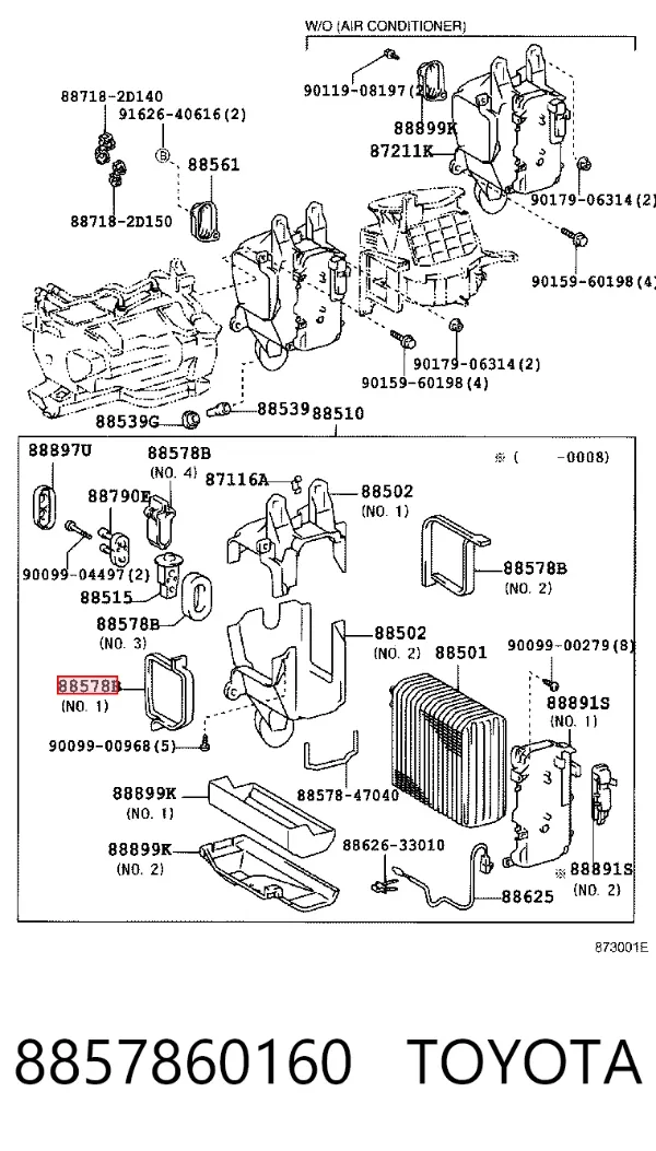  8857860160 Toyota