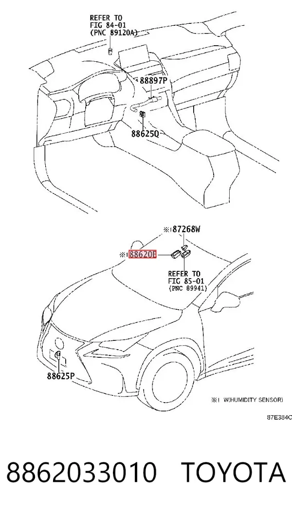  8862033010 Toyota