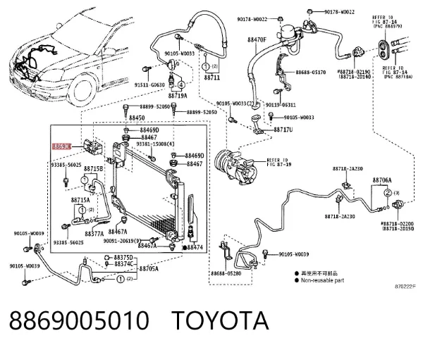  8869005010 Toyota
