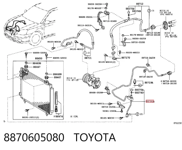  8870605080 Toyota