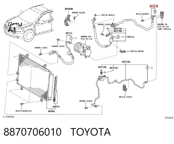  8870706010 Toyota