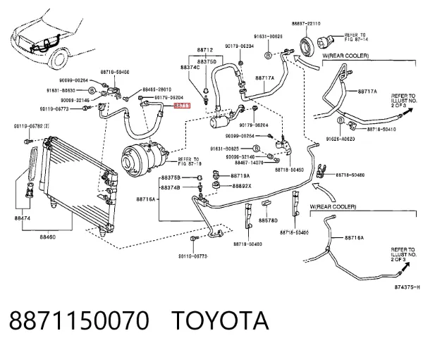  8871150070 Toyota