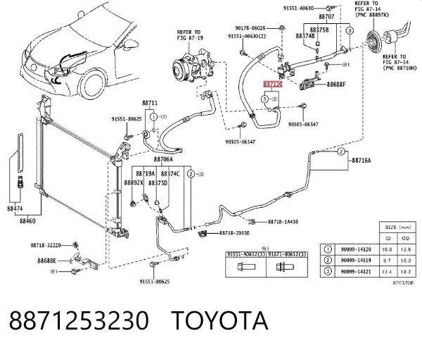  8871253230 Toyota