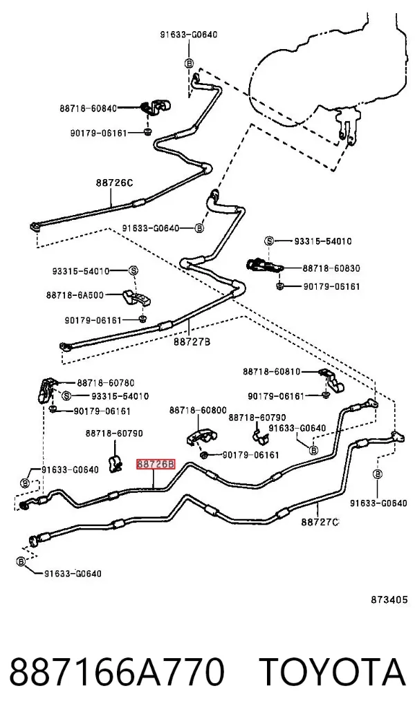  887166A770 Toyota