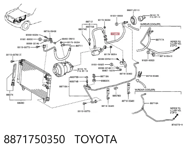  8871750350 Toyota