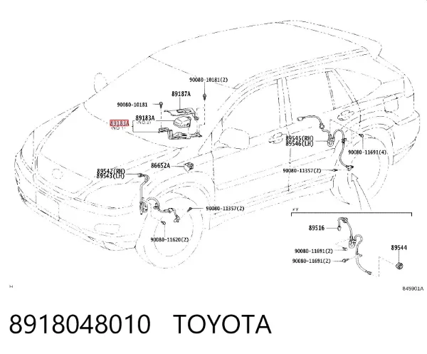 Датчик ESP 8918048010 Toyota