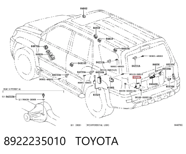  8922235010 Toyota