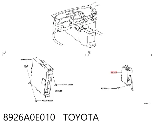  8926A0E010 Toyota