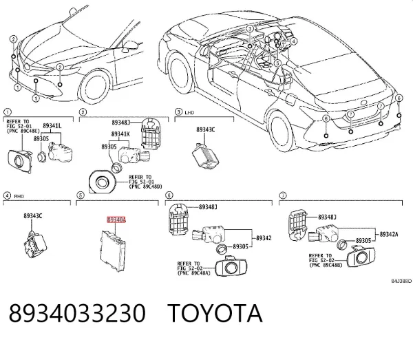  8934033230 Toyota