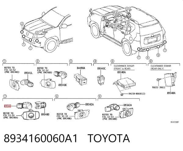  8934160060A1 Toyota