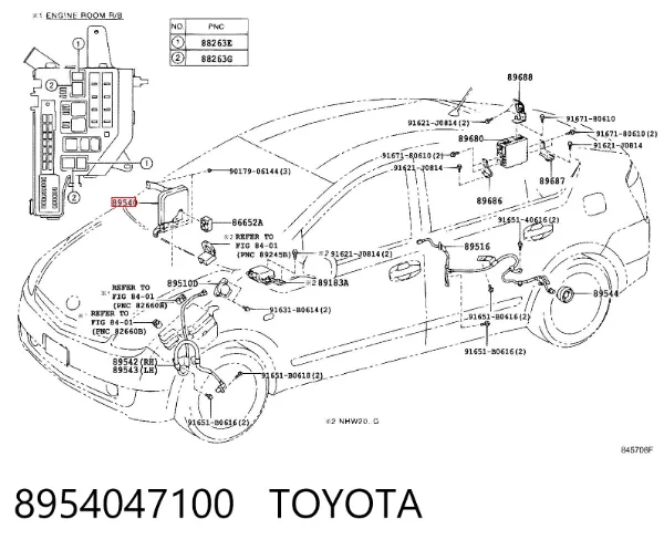  8954047100 Toyota