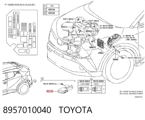  8957010040 Toyota
