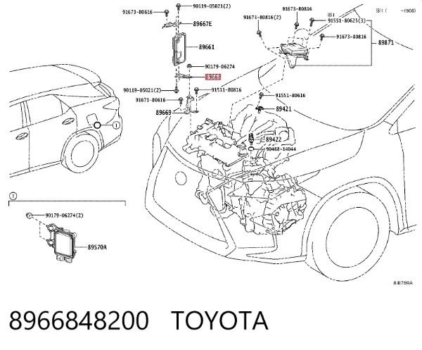  8966848200 Toyota