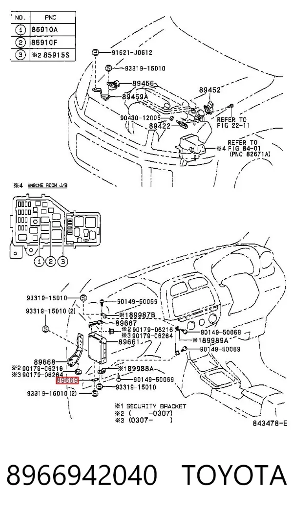  8966942040 Toyota
