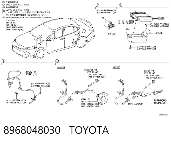  8968048030 Toyota