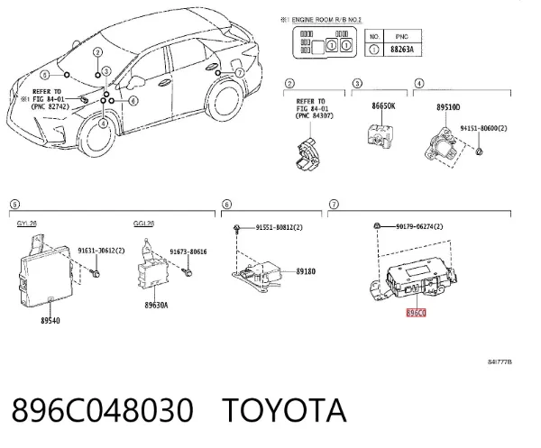  896C048030 Toyota