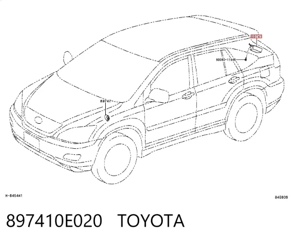  897410E020 Toyota
