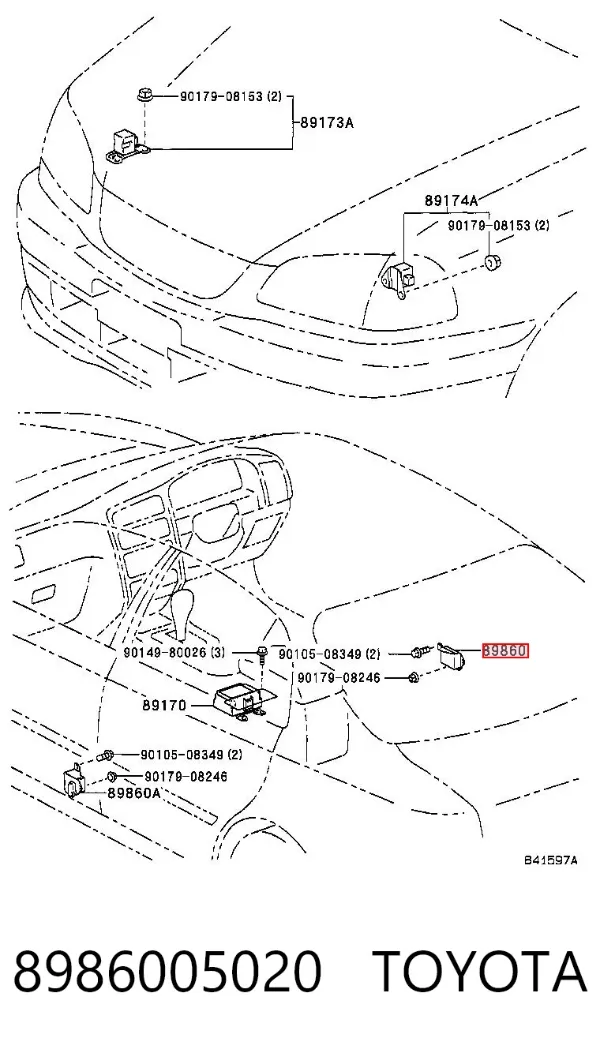  8986005020 Toyota