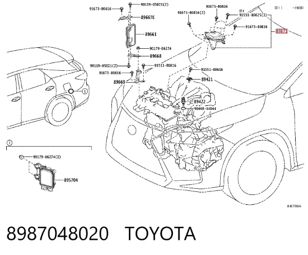  8987048020 Toyota