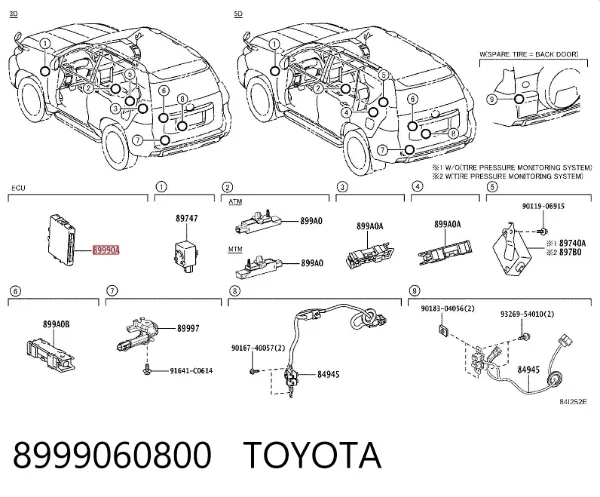  8999060800 Toyota