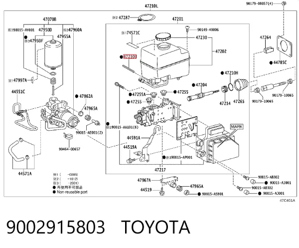  9002915803 Toyota