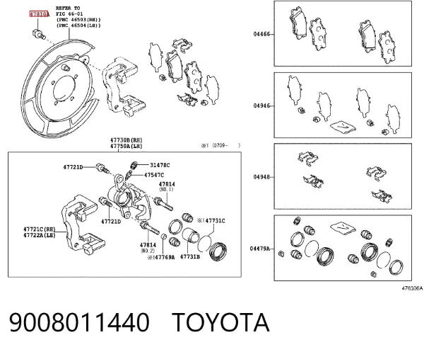  9008011440 Toyota