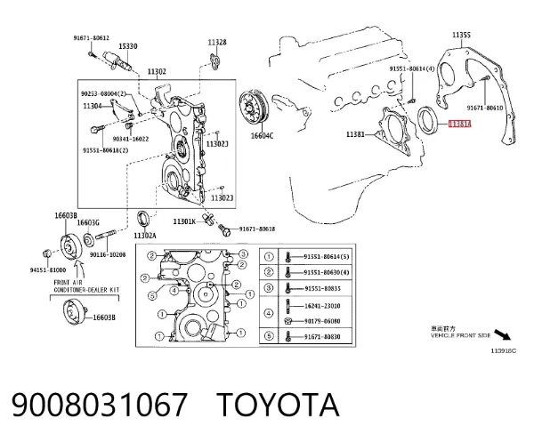  9008031067 Toyota