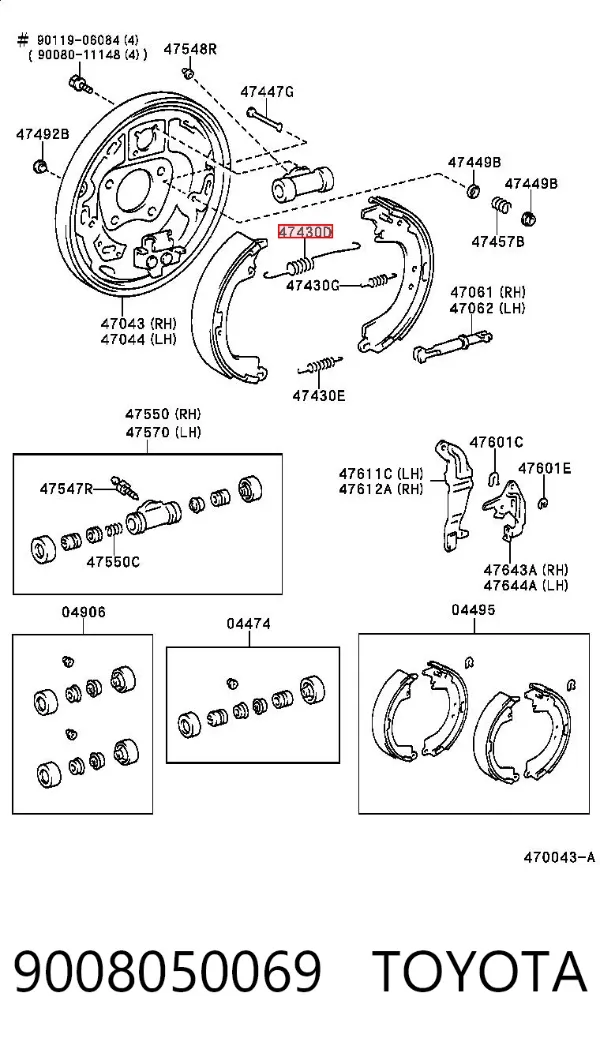  9008050069 Toyota