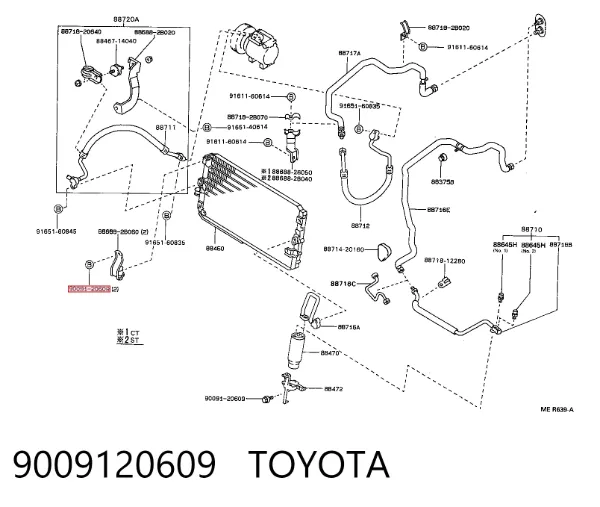  9009120609 Toyota