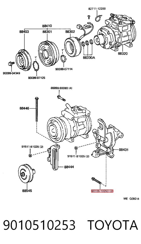  9010510253 Toyota