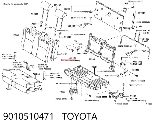  9010510471 Toyota