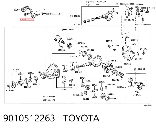  9010512263 Toyota