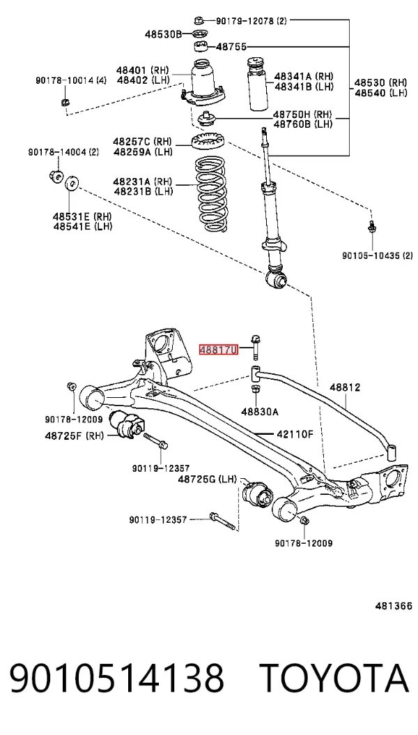  9010514138 Toyota