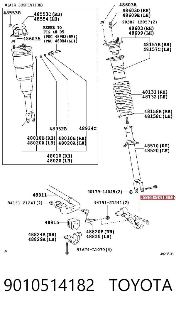  9010514182 Toyota