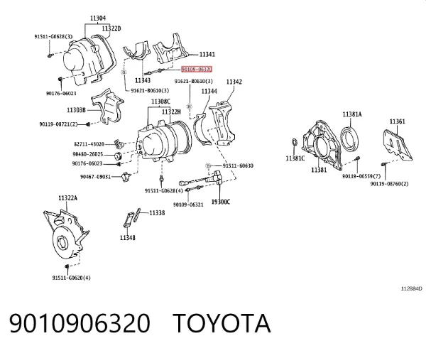  9010906320 Toyota