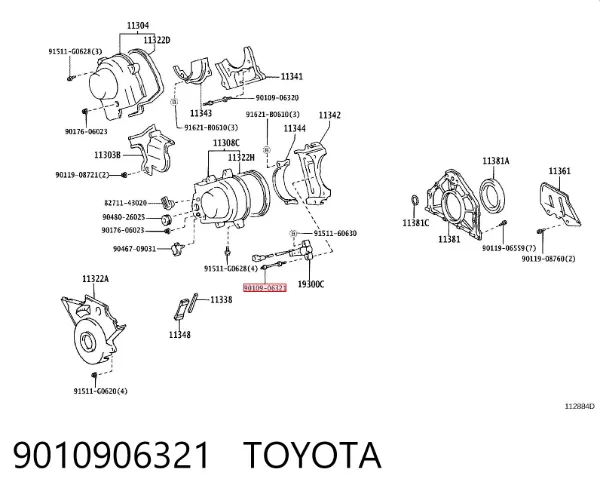  9010906321 Toyota