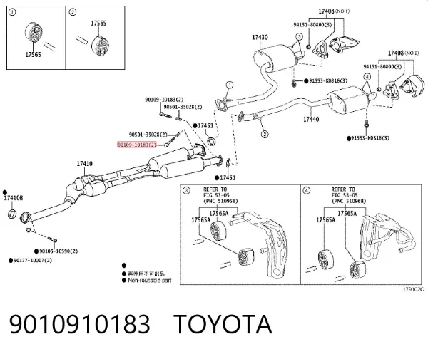  9010910183 Toyota