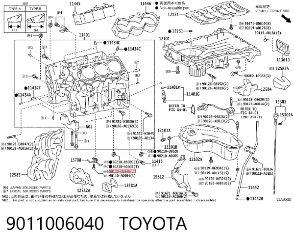  9011006040 Toyota