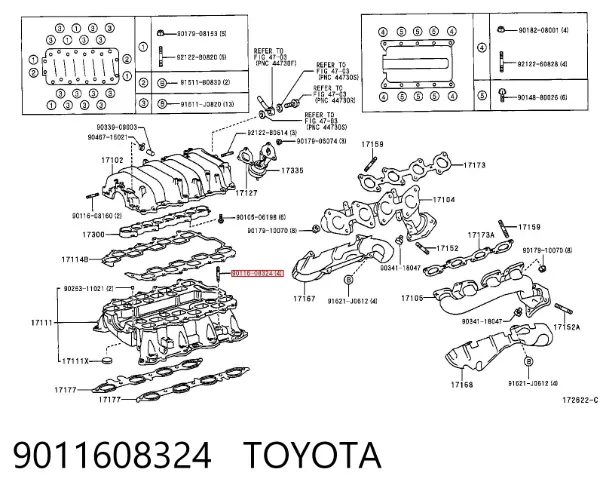  9011608324 Toyota
