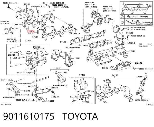  9011610175 Toyota