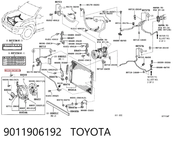  9011906192 Toyota