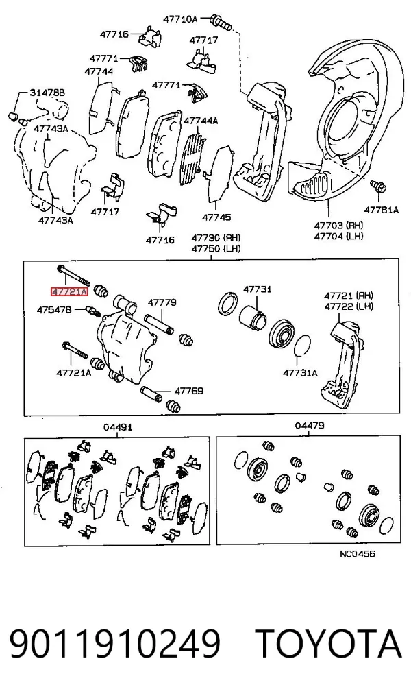  9011910249 Toyota