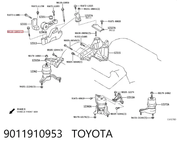  9011910953 Toyota